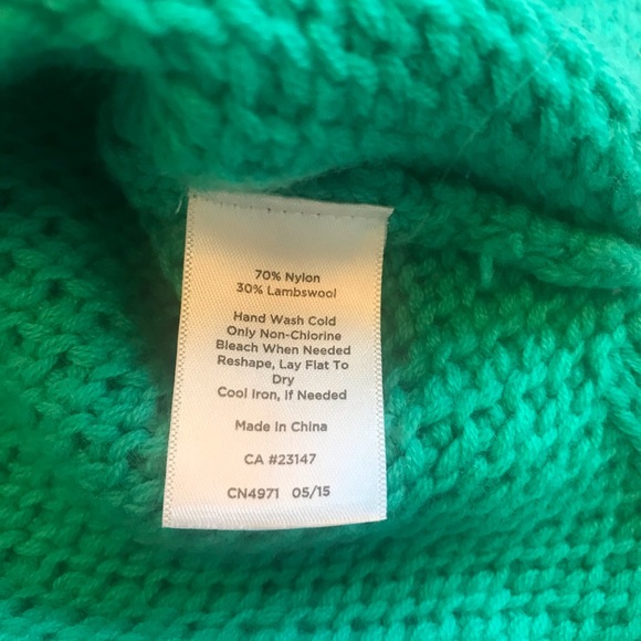 Talbots Cowl/Turtle Neck Sweater - Picture 5 of 5